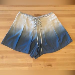 High Waisted Ombre Shorts